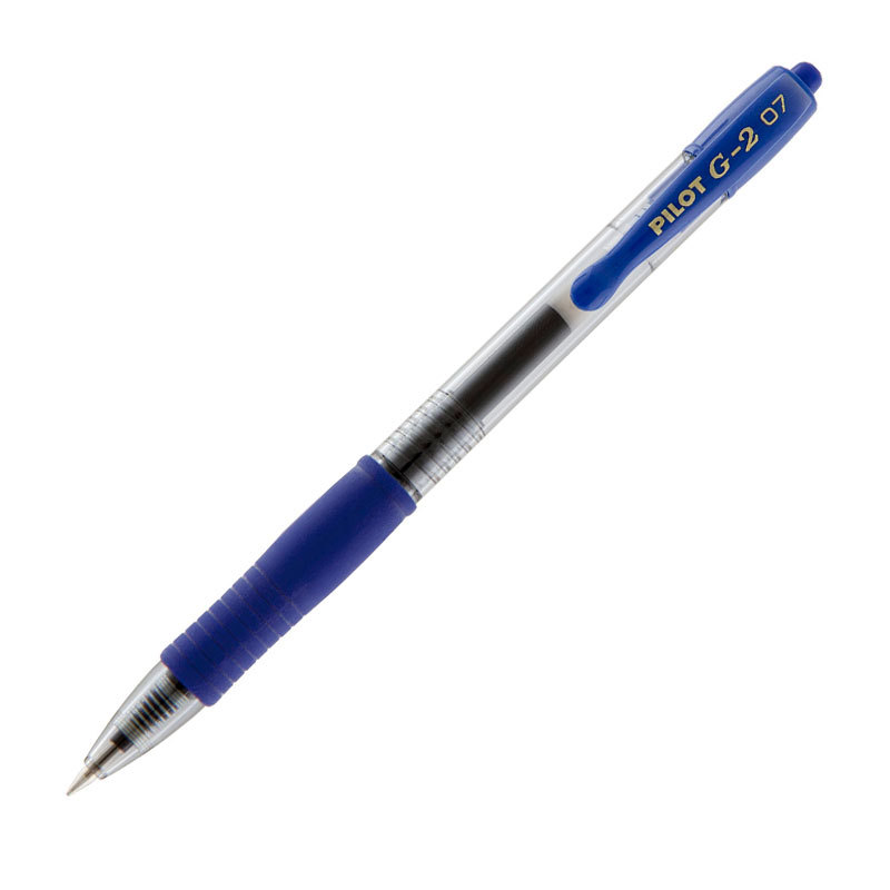 Caneta esferográfica G-2 0.7 Azul Pilot