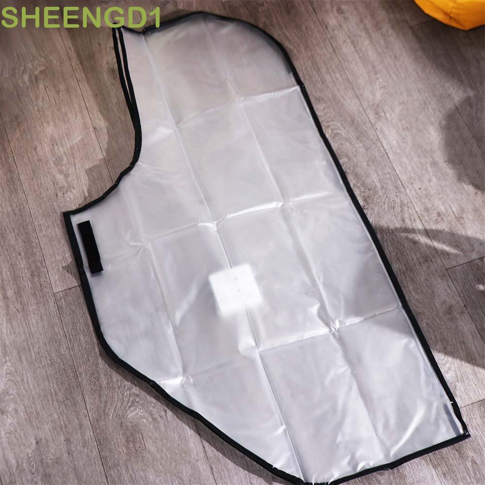 SHEENGD1 Capa De Chuva Para Saco De Golfe , À Prova D'água Com Zíper Estojo De Transporte Transparente Em PVC Sacos