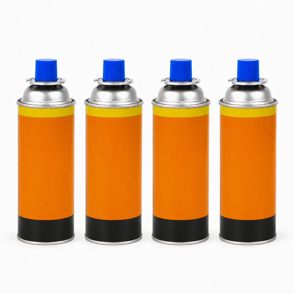 Kit 4 Recarga Refil Culinário Para Maçarico Portátil Gourmet Confeitaria e Churrasco