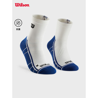 Wilson Wilson 26 Verão Novo Estilo Neutro Antibacteriano Leve Malha Respirável Tênis Esportes Meias de Cintura Média
