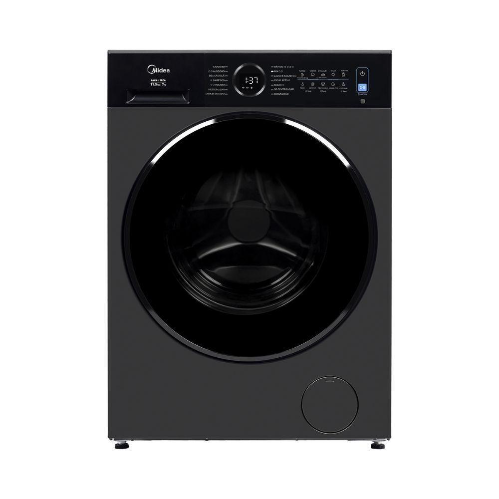 Lava e Seca Midea Slim 11,5Kg 220V Titanium MF205D115WB/GK02