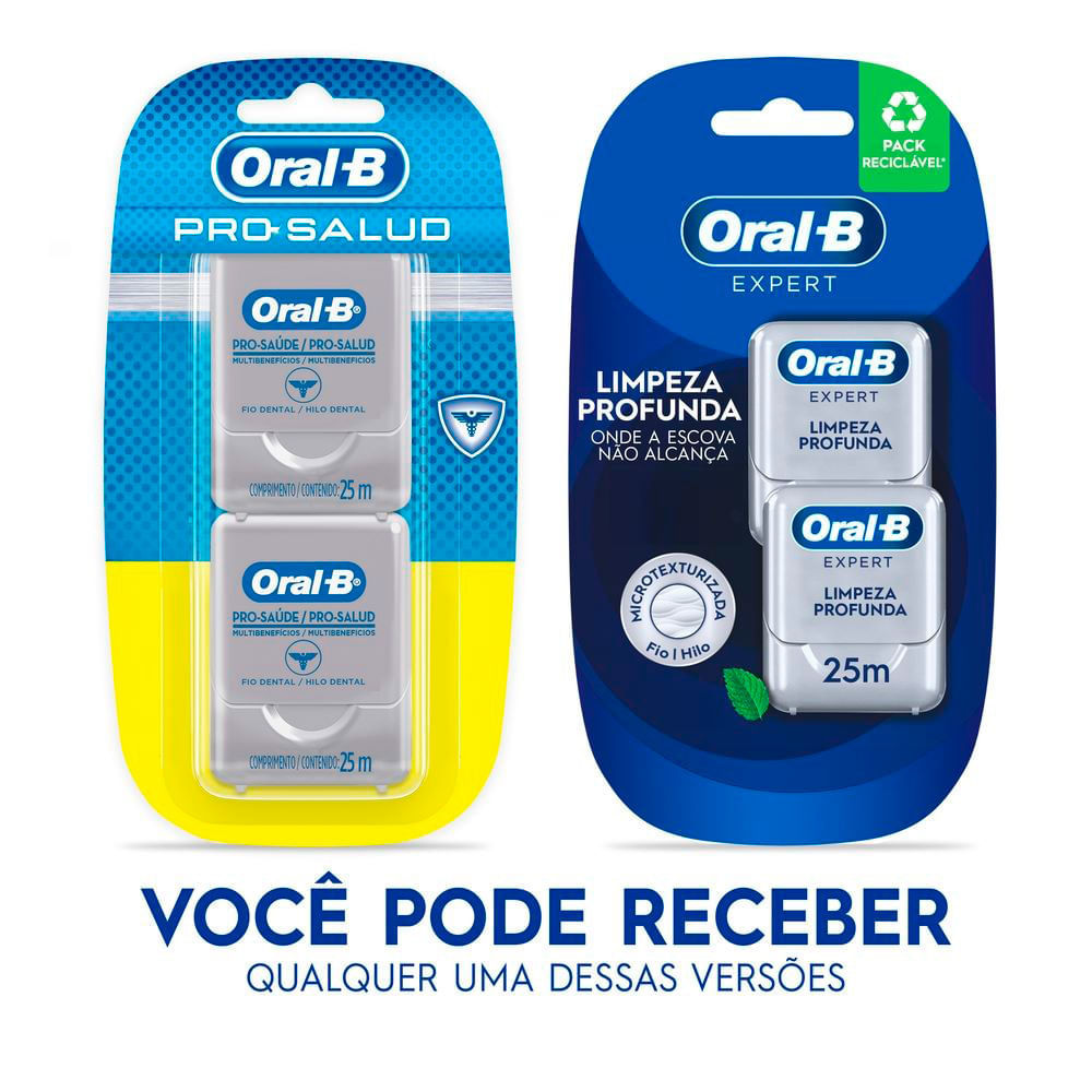Fio Dental Oral-B Expert Limpeza Profunda com 2 Unidades de 25m cada · foto 2