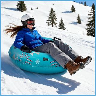 Tubos De Neve Para Crianças , Antiderrapante , Resistente Ao Frio , Ferramenta De Trenó Espessada , Inflável O Inverno A