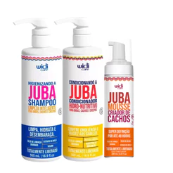 Kit Widi Care - Juba Shampoo + Condicionador + Musse