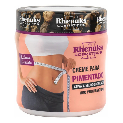 Creme Para Massagem Pimenta Negra -  Redutor E Firmador Corp