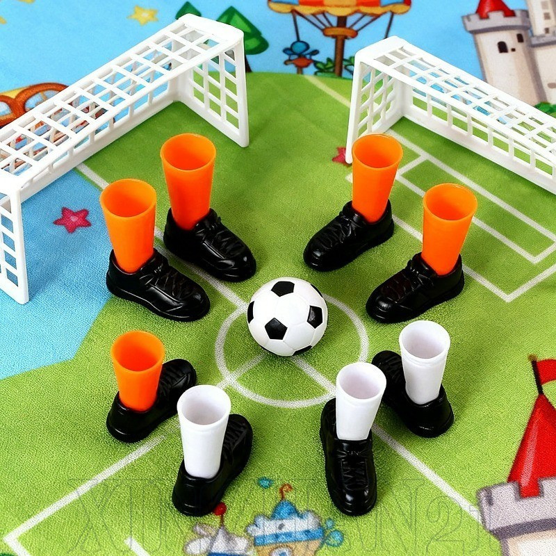 Conjunto Interativo De Futebol Na Ponta Do Dedo-Competição Esportiva De Mesa Para Jovens-Brinquedo De Jogo-De Tabuleiro