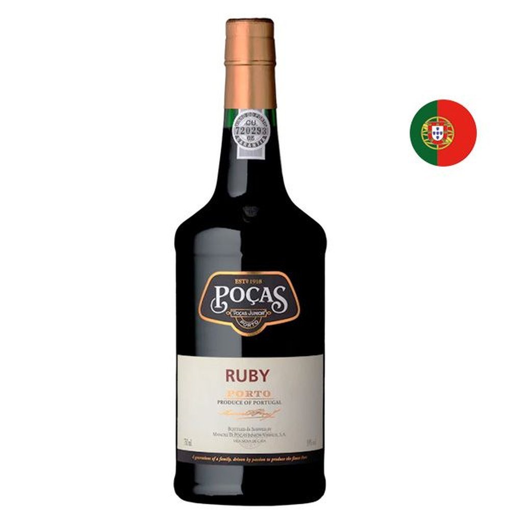 Vinho do Porto Português Poças Porto Ruby