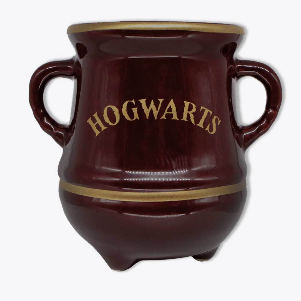 Caneca 3D Poção Hogwarts Dourada - Harry Potter