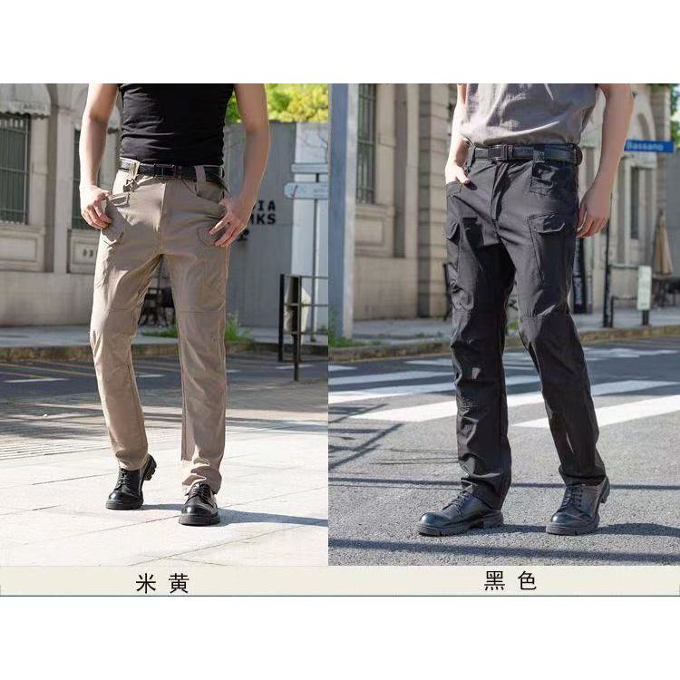 Calças táticas impermeáveis de alta qualidade DECQ, calças de caminhada masculinas para atividades ao ar livre, Q1BS.