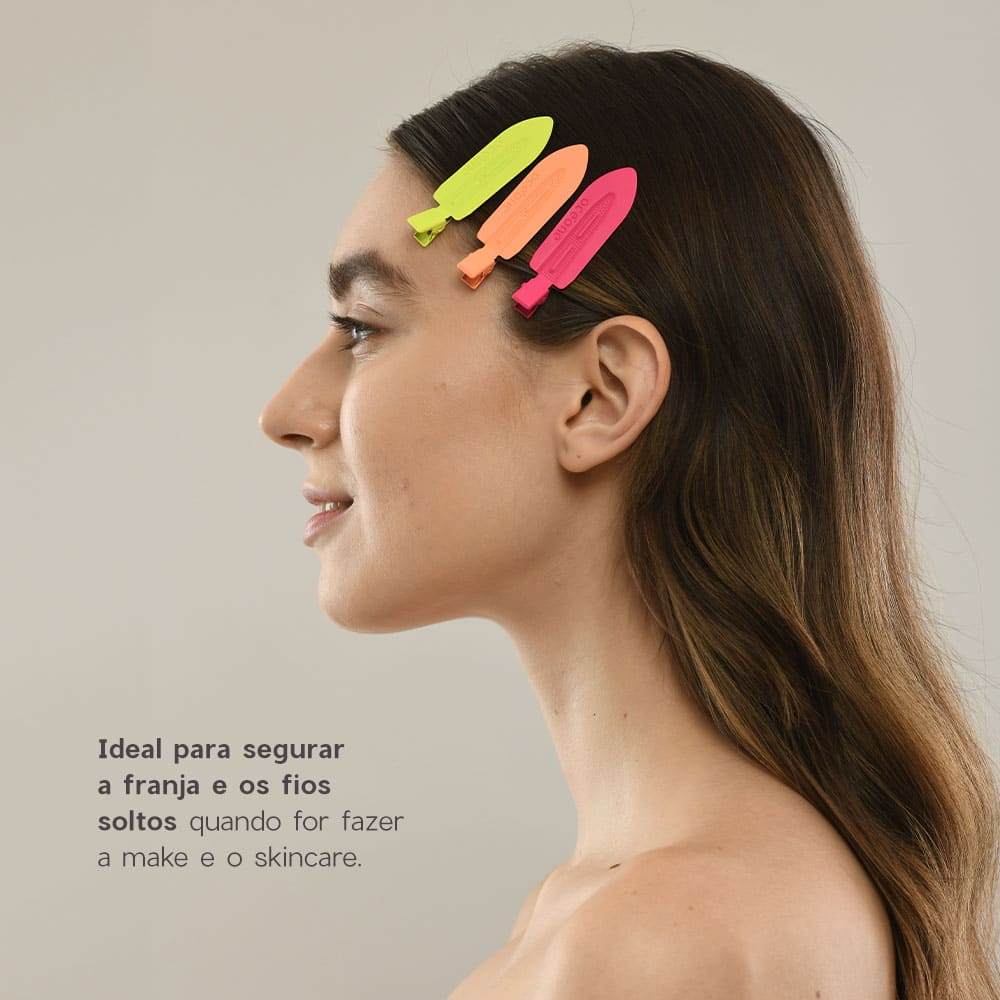 Presilha de Cabelo Pink - Hair Clip Océane Edition 2un · foto 2