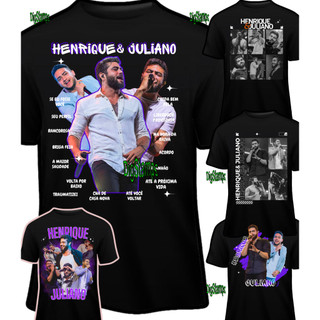[Camiseta Premium em Algodão Puro]MIA Camiseta Henrique e Juliano Algodão