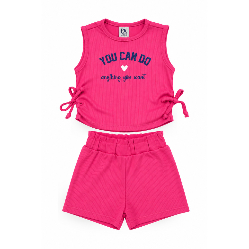Conjunto Feminino Infantil Você Pode