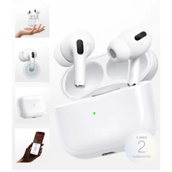 Fone de Ouvido Bluetooth Sem Fio TWS PRO 3 Com Microfone e Touch Para Celular Android e iOS