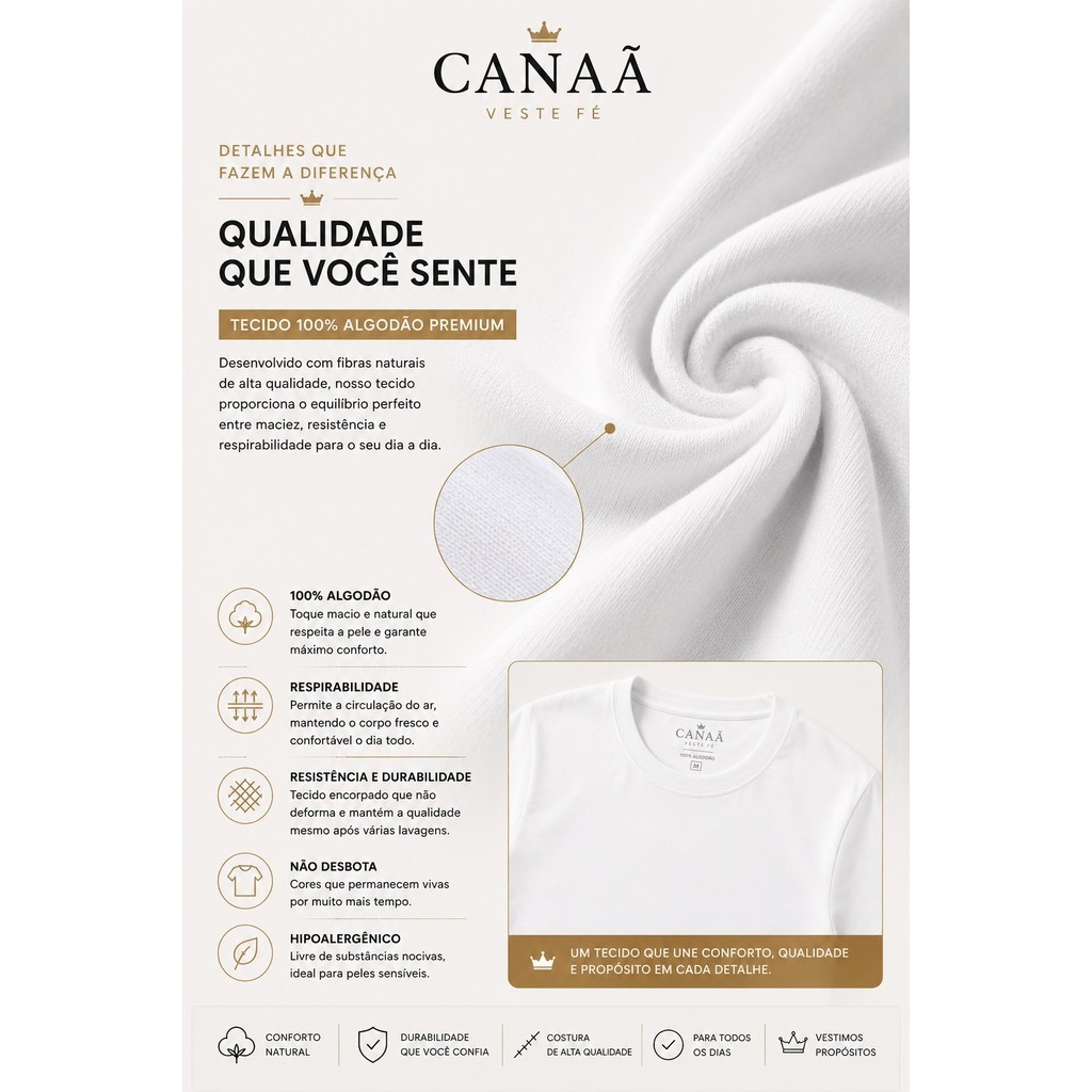 Kit 3 Camiseta Lisa 100% Algodão Masculina Básica Camisa Blusa Premium Malha 30.1 — imagem 2 de 2