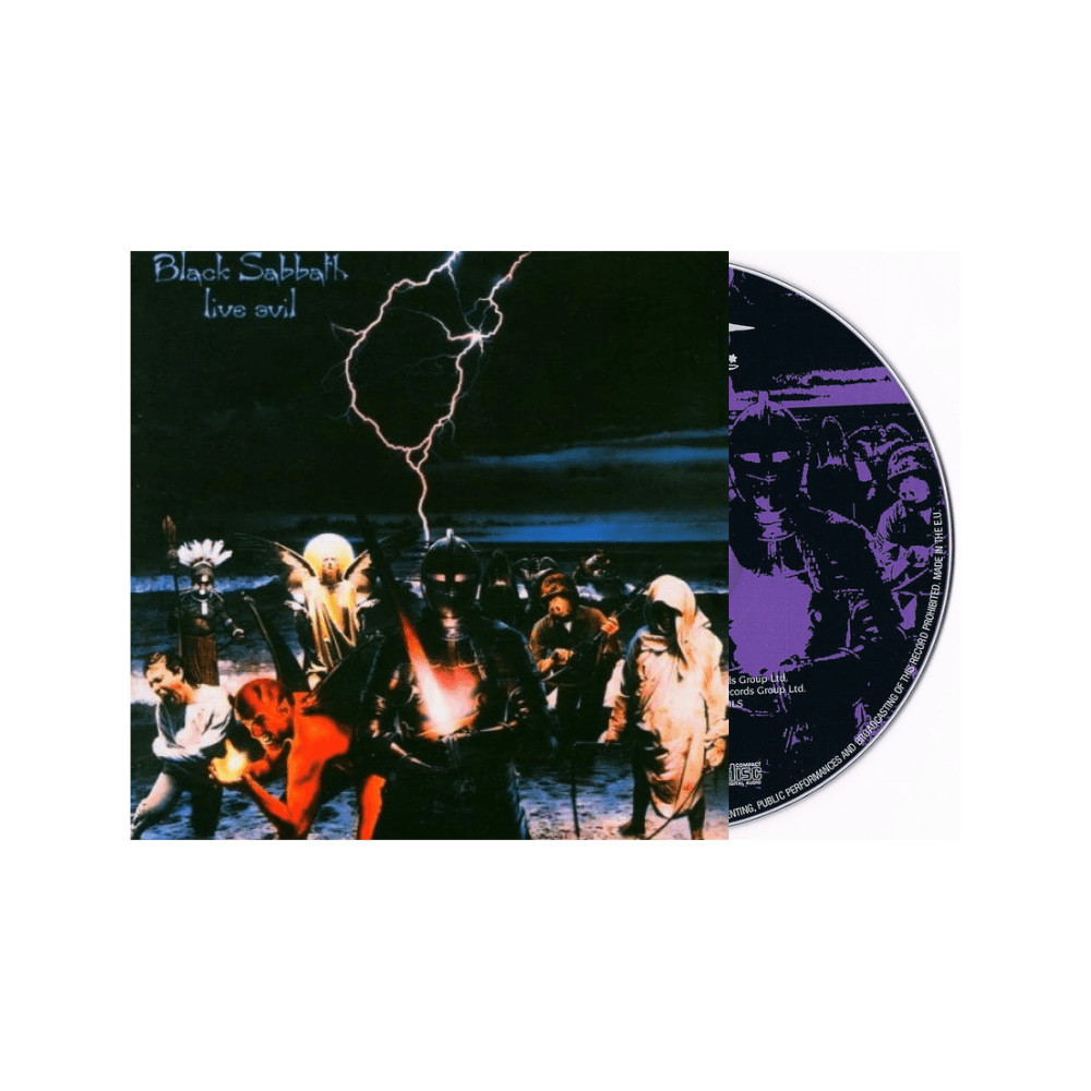 CD Black Sabbath - Live Evil - Importado