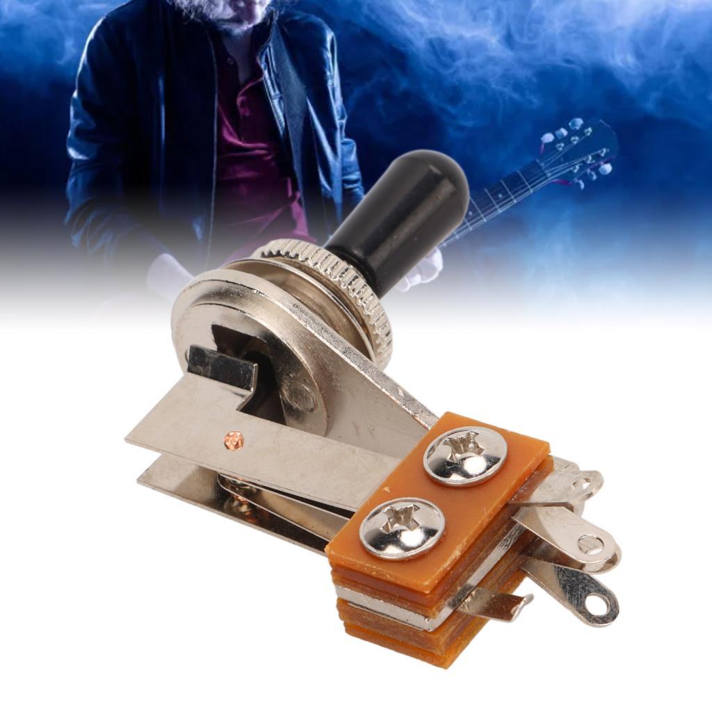 Acessórios de controle de guitarra elétrica Interruptor seletor de 3 vias Peças de reposição do seletor de captador