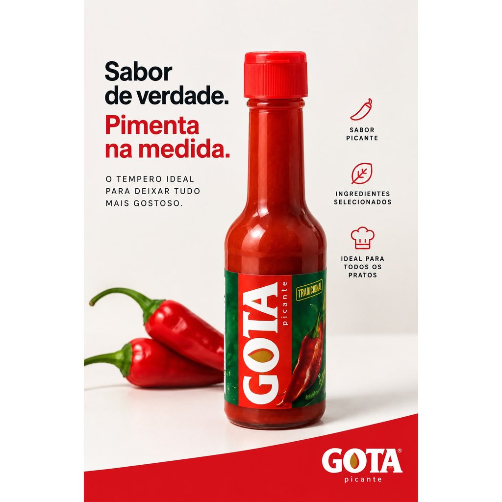 Molho de Pimenta Gota Maratá 150ml – Sabor Marcante
