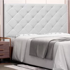 Cabeceira Queen 160cm Tânia Spezzia Branco