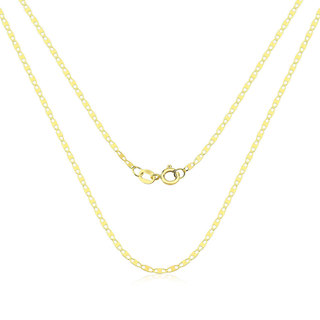 Corrente de ouro 18k piastrine 45cm Ouro 18k