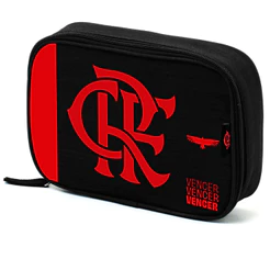 Estojo Box 36 Pens Flamengo Cor:CRF PRETO