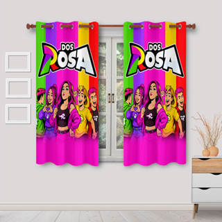 Cortina Quarto Infantil Dos Rosa Meninas Tamanhos Diversos Decoração em Oferta na Shopee