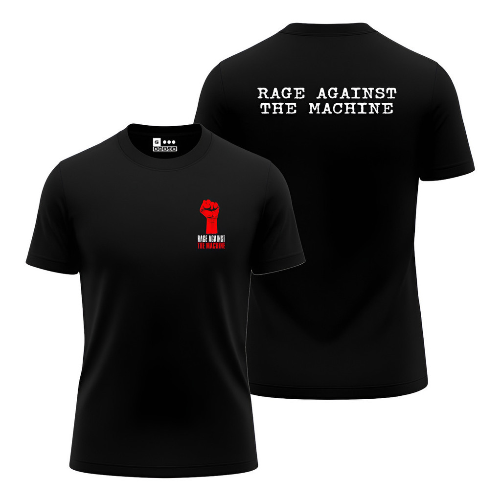 Camiseta Rock Rage Against The Machine Academia Dry Fit Banda em Oferta na Shopee
