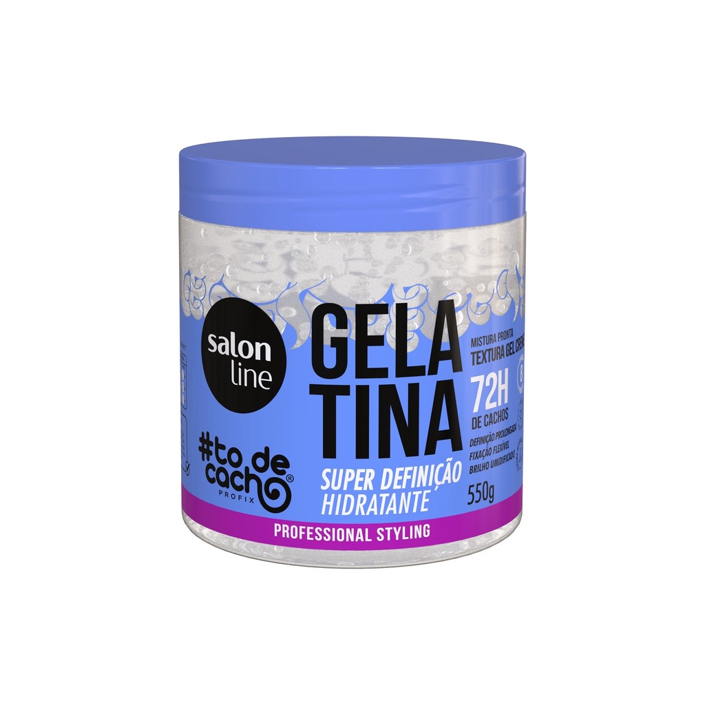 Gelatina #todecacho Super Definição Hidratante 550g
