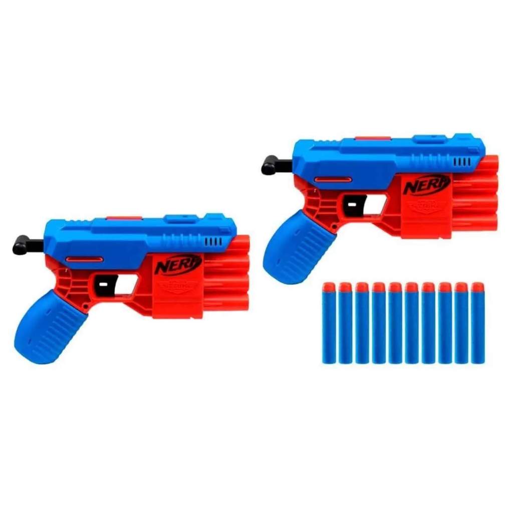 Brinquedo Infantil Lança Dardos Nerf Alpha Strike Claw Dual Hasbro - 16768