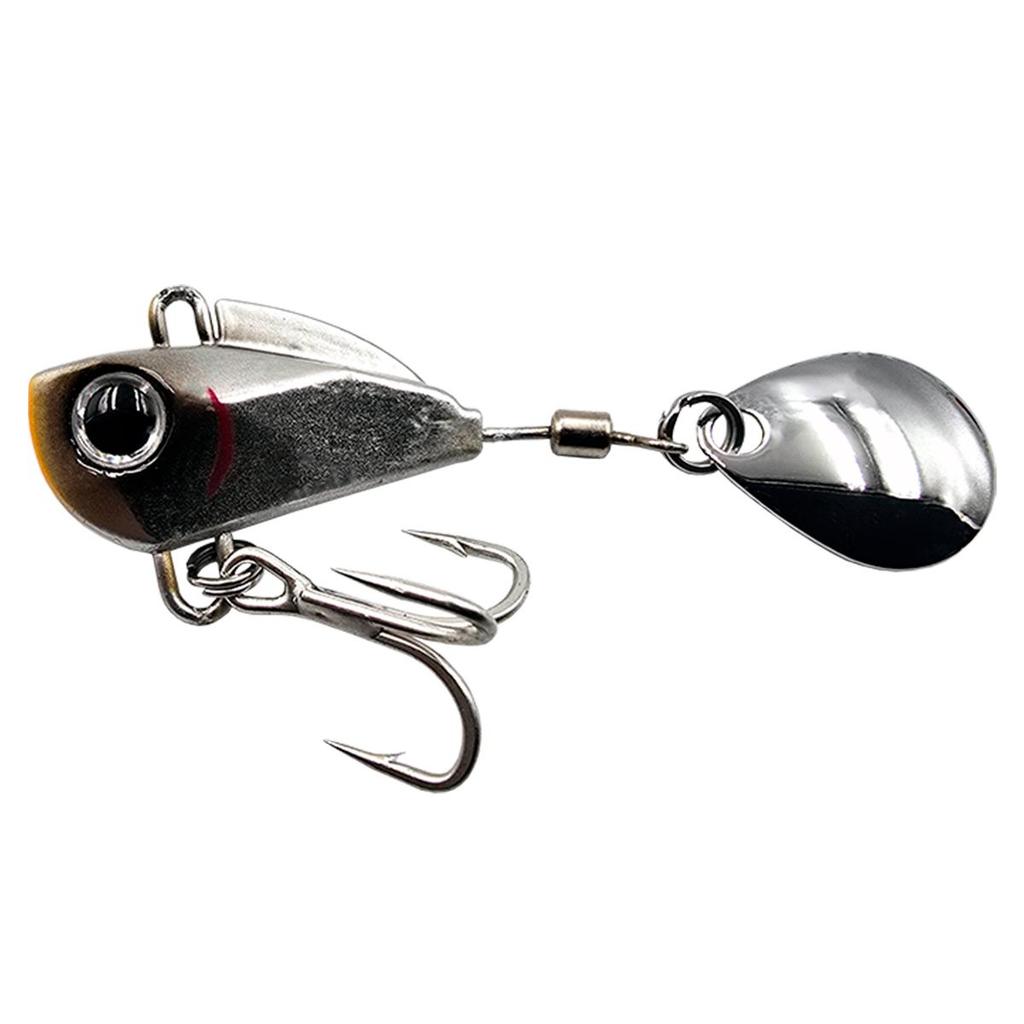 Isca Artificial Little Spin Colher Redonda Pequena 3cm 10g Cromada - Yara Cor 55