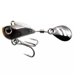 Isca Artificial Little Spin Colher Redonda Pequena 3cm 10g Cromada - Yara Cor 55