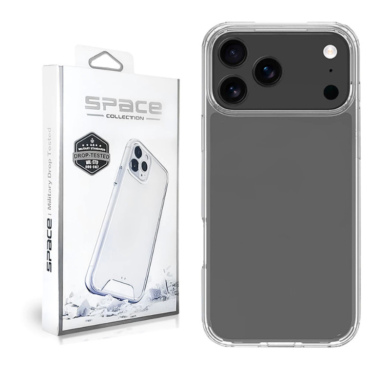 Capa Capinha Space Transparente Anti Impacto Compatível IPHONE 17, 17 PRO e 17 PRO MAX