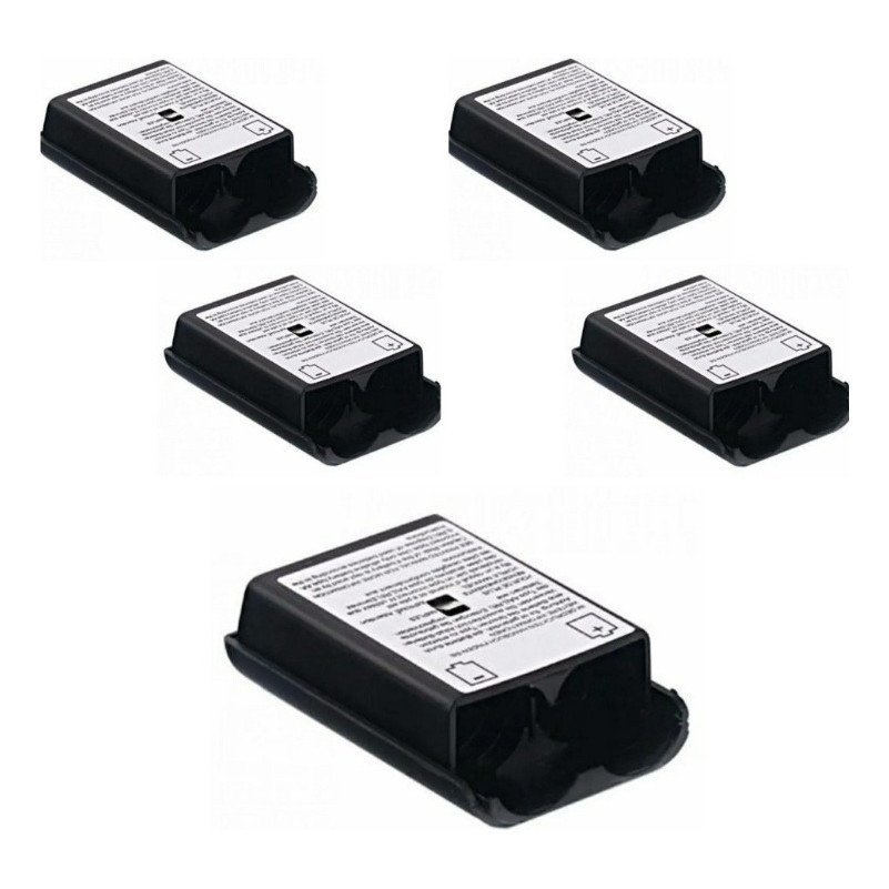 5 Suporte Tampa Preta Pilha Bateria Xbox 360 Controle em Oferta na Shopee
