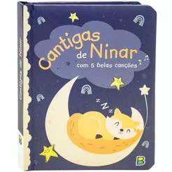 Meu Livro Fofinho | Cantigas de Ninar | Capa Dura Amolfadada