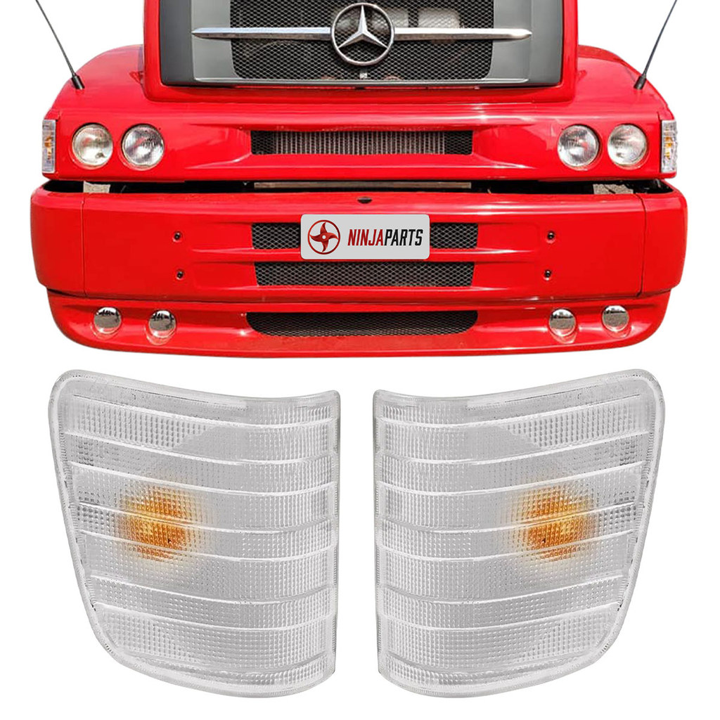 Par Lanterna Seta Pisca Cristal Caminhão Mb 1214 1218 1418 1620 1935 1938 Com Meia Luz em Oferta na Shopee