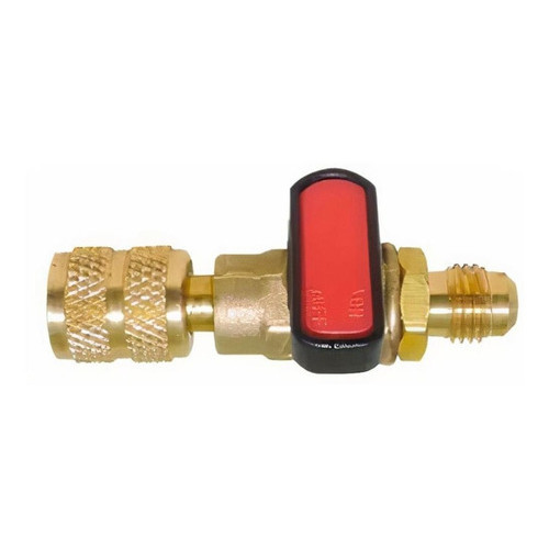 Registro Bola 1/4 Sae X 1/4 F Sae Válvula Esfera P/ Manifold