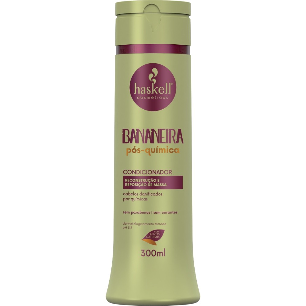 Condicionador Bananeira Pós-Química 300ml Haskell