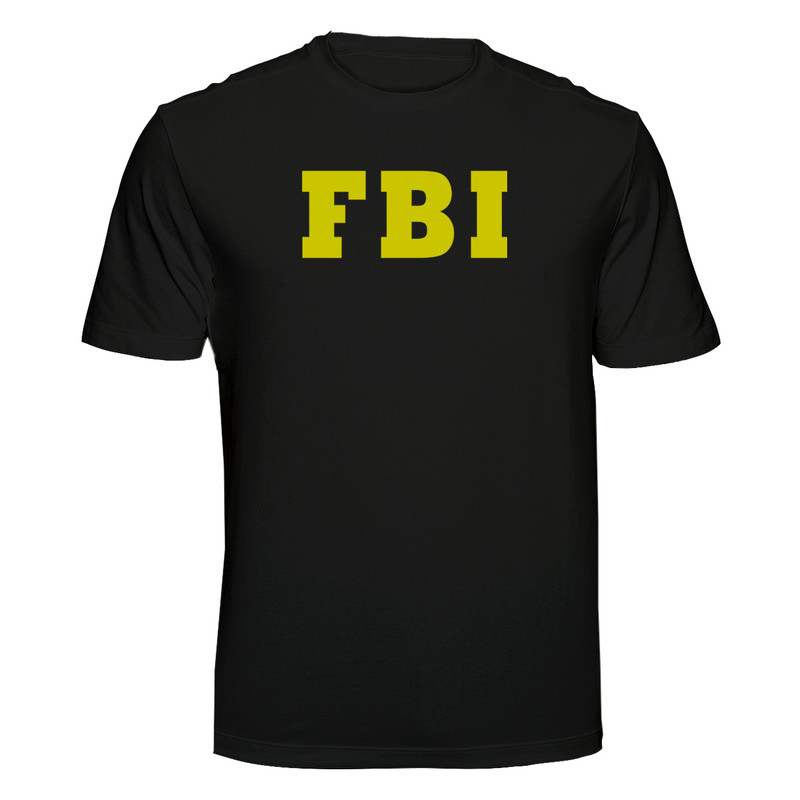 Camiseta FBI Departamento Federal de Investigação Americano