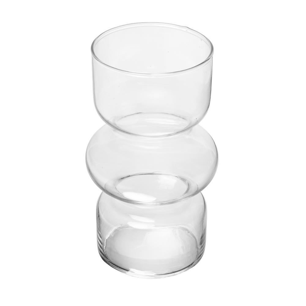 Vaso Astro 10,5cm x 10,5cm x 18cm Cristal