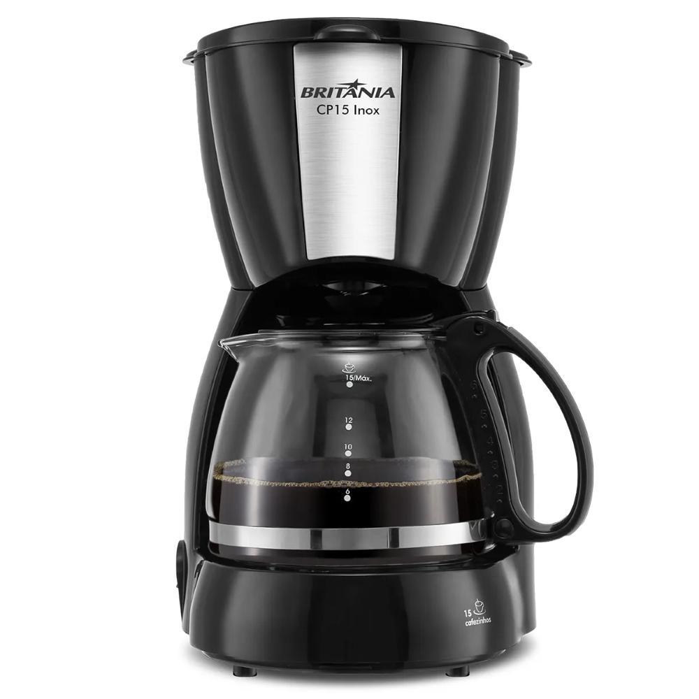 Cafeteira CP15 Inox Britânia Com Capacidade 0,6L 127V