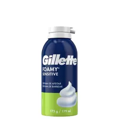Espuma de Barberar Gillette Foamy Sensitive 179ml