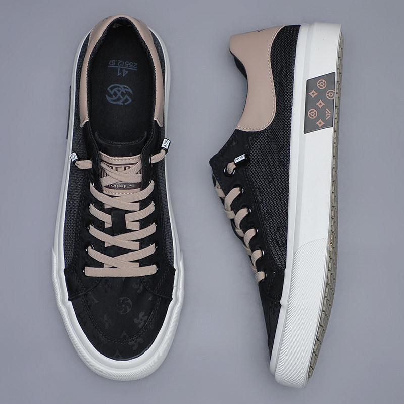 2024 novo estilo sapatos masculinos verão respirável sapatos de lona fina sapatos casuais masculinos tênis na moda