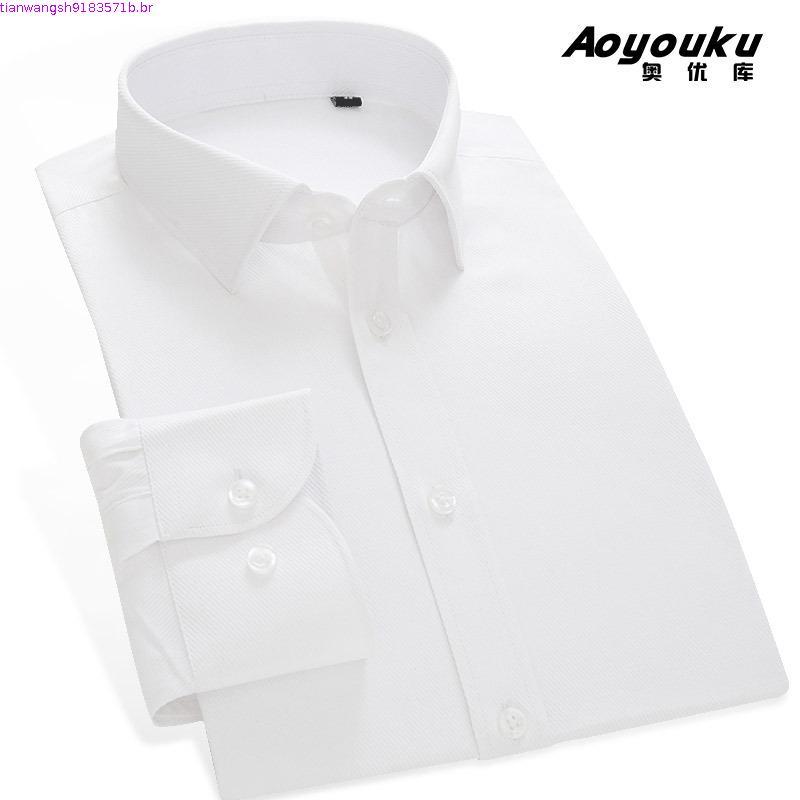 Primavera bolso sem bolso roxo csa masculina de manga comprida negócios Casual moda sarja csa de fundo masculina l