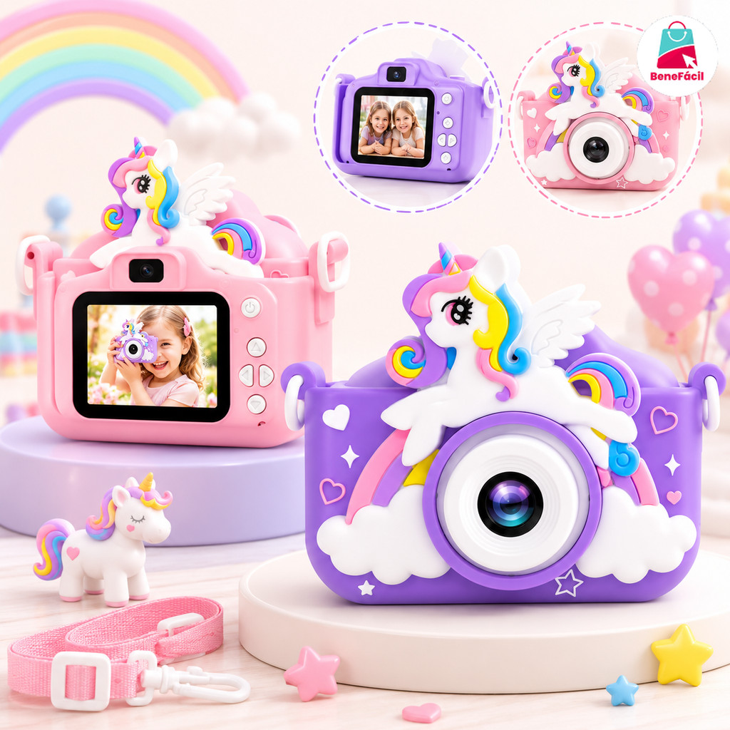 Camera Infantil Digital Filmadora Infantil Mini Maquina Fotografica Infantil Fotografa E Filma Tira Foto De Verdade
