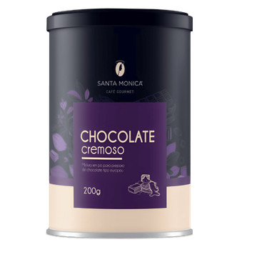 Chocolate em Pó Cremoso Gourmet Santa Mônica