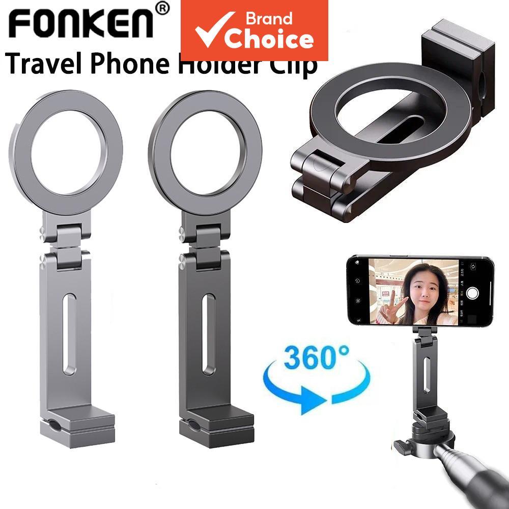 Suporte de telefone para avião Fonken 360, suporte magnético rotativo para viagens de verão