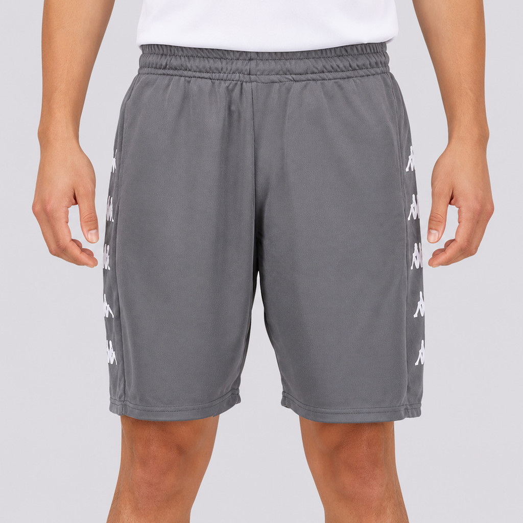 Bermuda Kappa Long Com Bolso Cinza