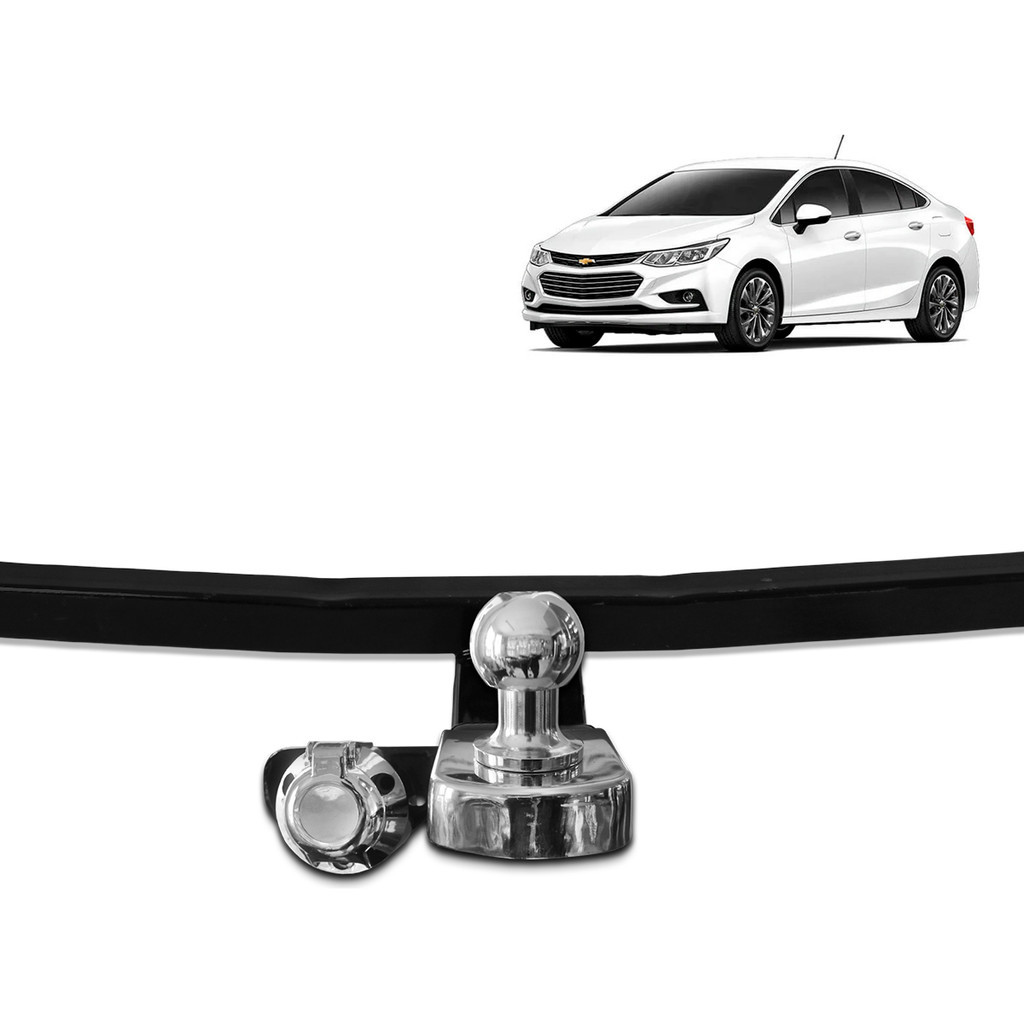 Engate GM Cruze Sedan 2017-2025 700Kg Fixo Kit Completo GM3045 Reforçado Inmetro Carretinha Trabalho