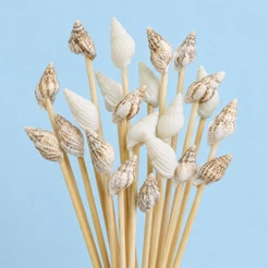 Palito em Bambu para Petiscos - Concha - 20 unidades - Rizzo