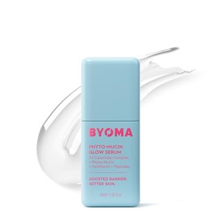 BYOMA Phyto-Mucin Glow Serum - Sérum Facial de Mucina para um Efeito de de Vidro - Preenche, Prepara e Hidrata - Ba