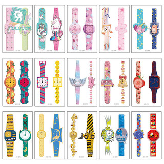 Adesivos de Tatuagem Impermeáveis e Fofos, Presente para o Dia das Crianças, Adesivos de Tatuagem para Relógio Infantil,